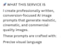 create high converting ai image prompts for any platform